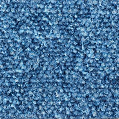 Teppichboden BODENMEISTER "Baltic, Schlinge - meliert, Made in Belgium", blau (blau türkis), B:500cm H:5mm L:300cm, Polyamid, Teppiche, Wohnzimmer, Schlafzimmer, Kinderzimmer, Breite 400/500 cm Image