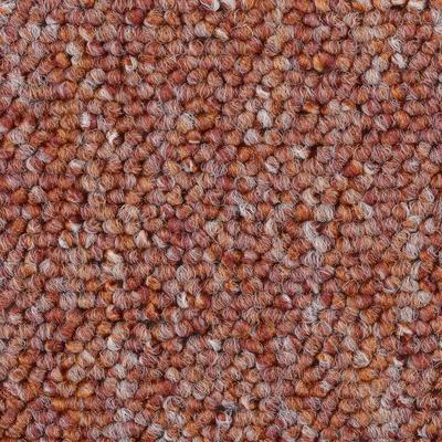 Teppichboden BODENMEISTER "Astano, Schlinge, Made in Netherlands", orange (orange rot), B:400cm H:6mm L:750cm, Polypropylen, Teppiche, meliert, Breite 400 oder 500 cm, Wohnzimmer, Schlafzimmer