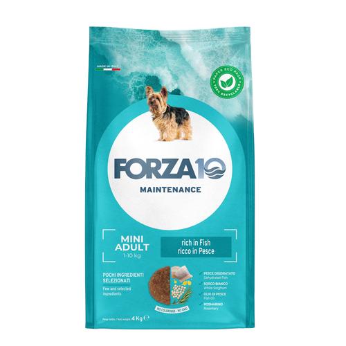 Sparpaket: 2x4kg Forza 10 Mini Maintenance mit Fisch Hundefutter trocken