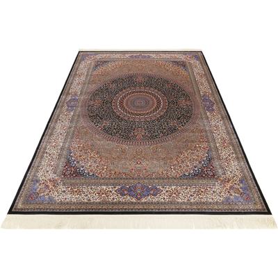 Teppich WECON HOME "Täbriz", blau, B:250cm H:5mm L:340cm, Modal, Teppiche, Wohnzimmer, Orient Design Image