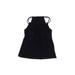 Swimsuit Top Black Print Open Neckline Swimwear - Women's Size Small