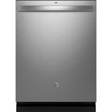 GE Appliances 24" 45 Decibel ENERGY STAR Certified Built-in Top Control Dishwasher w/ Adjustable Rack & Tall Tub, in Gray | Wayfair GDT650SYVFS