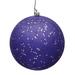 The Holiday Aisle® Christmas Ball Ornament Set of 6 Plastic in Indigo | 4 H x 4 W x 4 D in | Wayfair ABF57B46CB04432E900258F399BCA601