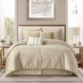 Lark Manor™ Anyelo 10 Piece Traditional Glam Comforter Set /Polyfill/Microfiber in Yellow | Cal. King Comforter + 4 Additional Pieces | Wayfair
