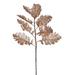 Primrue Vickerman Artificial 19" Dusty Miller Glitter Spra 19" Faux Foliage Plant Plastic | 19 H x 3 W x 8 D in | Wayfair