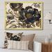 Rosdorf Park Gold Blue Carnation Flower II On Canvas Print Metal in Black | 30 H x 40 W x 1.5 D in | Wayfair 97D751D13BE14D69AECC4A5B1193123F