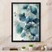 Red Barrel Studio® Green Leaf Veins I - Floral Leaves Canvas Print Metal in Blue | 32 H x 24 W x 1 D in | Wayfair 4461A12CEF6E4A7D84D60E650F11BC99