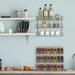 Prep & Savour 3 Tier Spice Jar Rack Metal in Gray | 11.7 H x 15.6 W x 2.8 D in | Wayfair 6D2906879C1240A39CB2B04229CC16B8