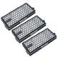 Vhbw - Filter Set 3x Vacuum Cleaner Filters compatible with Miele Complete C3 Cat & Dog PowerLine, C3 Celebration Vacuum Cleaner - hepa Filter