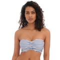Freya Womens 202510 New Shores Bandeau Bikini Top - Blue Elastane - Size 30D