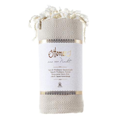 Greendoor Hamam Tuch Rautenmuster cappuccino 1 St