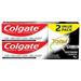 Colgate Total Whitening + Charcoal Toothpaste 10 Benefits Including Sensitivity Relief and Teeth Whitening Toothpaste 4.8 oz Tube 2 Pack