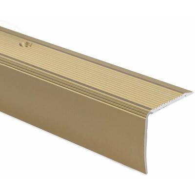 Stufenkantenprofil Integral K212 Form: l 30 x 20 mm Länge: 134 cm Selbstklebend Gold Image