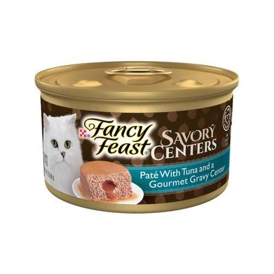 Fancy Feast Savory Centers Tuna Canned Cat Food, 3-oz, case of 24