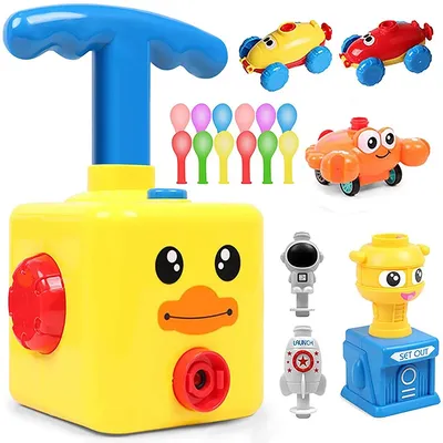Ballon werfer Auto Spielzeug Set Kinder Ballon werfer Spielzeug Kraft Auto Ballon werfer Spielzeug