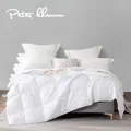 Peter Khanun 100% Goose Down Duvet Lightweight Down Comforter Summer Quilt Blanket Hypoallergenic &