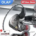 OLAF 3.5mm Jack Wired Headphones HiFi Bass Stereo Gaming Earphone Handsfree Noise Cancelling Earbuds