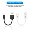 10cm USB Type C Short Cable for Samsung Galaxy S9 Note 8 9 USB 3.0 Type-C USB C 2A Fast Charging