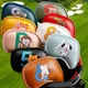 9/10Pcs Portable PU Golf Club Iron Head Covers Protector Golfs Head Cover Set Golf Accessories Golf