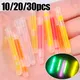 10/20/30pcs Fishing Float Light Stick Fireflies Fluorescent Lightstick Night Float Rod Light Glow