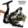 Fishing Spinning Reel Metal Spool 5.2:1/4.7:113BB Ball Bearings Carp Fishing Reel BK2000-7000 Metal