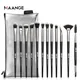 MAANGE 5/12Pcs Makeup Brushes Set Cosmetic Powder Eye Shadow Foundation Blush Blending Beauty Tool