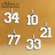 eManco 316L Stainless Digital accessories Pendant Necklace Charms Necklace Cosplay Jewelry Gift for