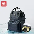 AIBEDILA Mommy Bag Waterproof USB Large-capacity Baby Backpack Female Mommy Outting Bag Mummy Bag