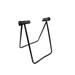 1pc Mountain Bike Road Bike Triangle Vertical Stand Display Wheel Hub Bike Repair Stand Kick Stand for Repair Floor Stand (Black)