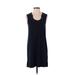 Banana Republic Casual Dress - Shift: Black Solid Dresses - Women's Size Small