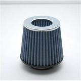 Vibrant 1921C Open Funnel Cold Air Intake Air Filter - Blue - 2.5 In.