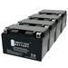 YTZ10S 12V 8.6AH Replacement Battery compatible with Battery Tender BTZ10S-FA - 4 Pack