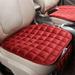 SDJMa Car Seat Cushion Non-Slip Rubber Bottom with Storage Pouch Premium Comfort Memory Foam Driver Seat Back Seat Cushion Car Seat Pad Universal (Beige)