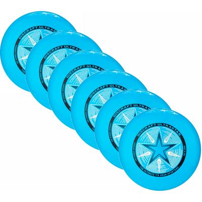 Discraft Ultra-Star 175g Ultimate Frisbee Disc Blue 6 Pack