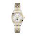 Women's Bulova Silver College of New Jersey Lions Two-Tone Stainless Steel Watch