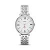 Women's Fossil Silver Trinity Tigers Jacqueline Stainless Steel Watch