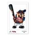 Tasmanian Devil Atlanta Braves 11" x 17" Poster Print