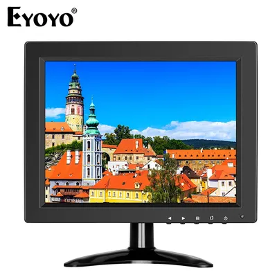 Eyoyo-Petit moniteur de vidéosurveillance de sécurité EM10O écran IPS avec haut-parleurs entrée