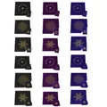 Autel Tarot carte tissu Constellation fleur de vie nappe astrologie Tarot Divination nappe jeu de