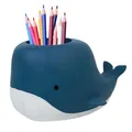 Porte-stylo baleine avec support pour téléphone porte-crayon tasse d'évaluation stockage de