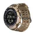 Montre de sport multifonction pour homme Montre-bracelet militaire étanche Grande boussole