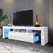 Modern TV Stand with Remote Control Lights
