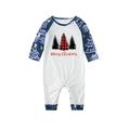 Christmas Family Pajamas Matching Sets Christmas Print Family European And American Pajamas Parent-child Suit Baby Family Pajamas Matching Sets