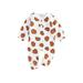 FOCUSNORM Halloween Outfit Newborn Baby Boy Girl Pumpkin Onesie Romper Long Sleeve Jumpsuit Playsuit Fall Clothes