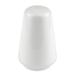 Libbey 911194500 Reflections 3 3/8" Salt Shaker - Porcelain, White