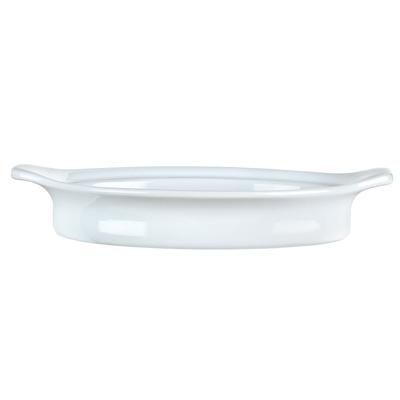Libbey 911194803 5 oz. Chef's Selection Rarebit Dish - Oval, Aluma White