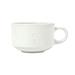 Libbey 950041113 7 oz Stacking Cup w/ Cafe Royal Pattern, Royal Rideau, 36/Case, White