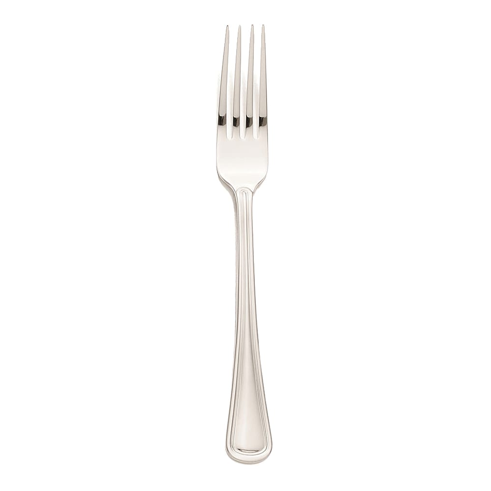"Libbey 101 027 7 3/4"" Dinner Fork with 18/8 Stainless Grade, Classic Rim II Pattern, Stainless Steel"