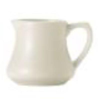 Libbey 740-901-412 4 1/2 oz Porcelana Creamer - Porcelain, Cream White