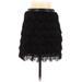 Sam Edelman Formal Mini Skirt Mini: Black Print Bottoms - Women's Size 2